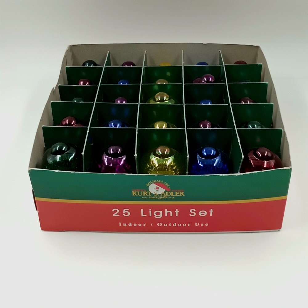 Kurt Adler Multicolor 25 Light Set